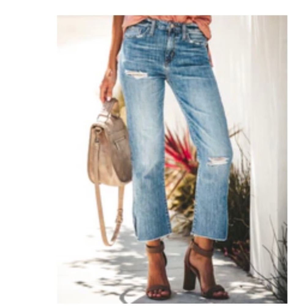 Flying monkey distressed jeans 26R
